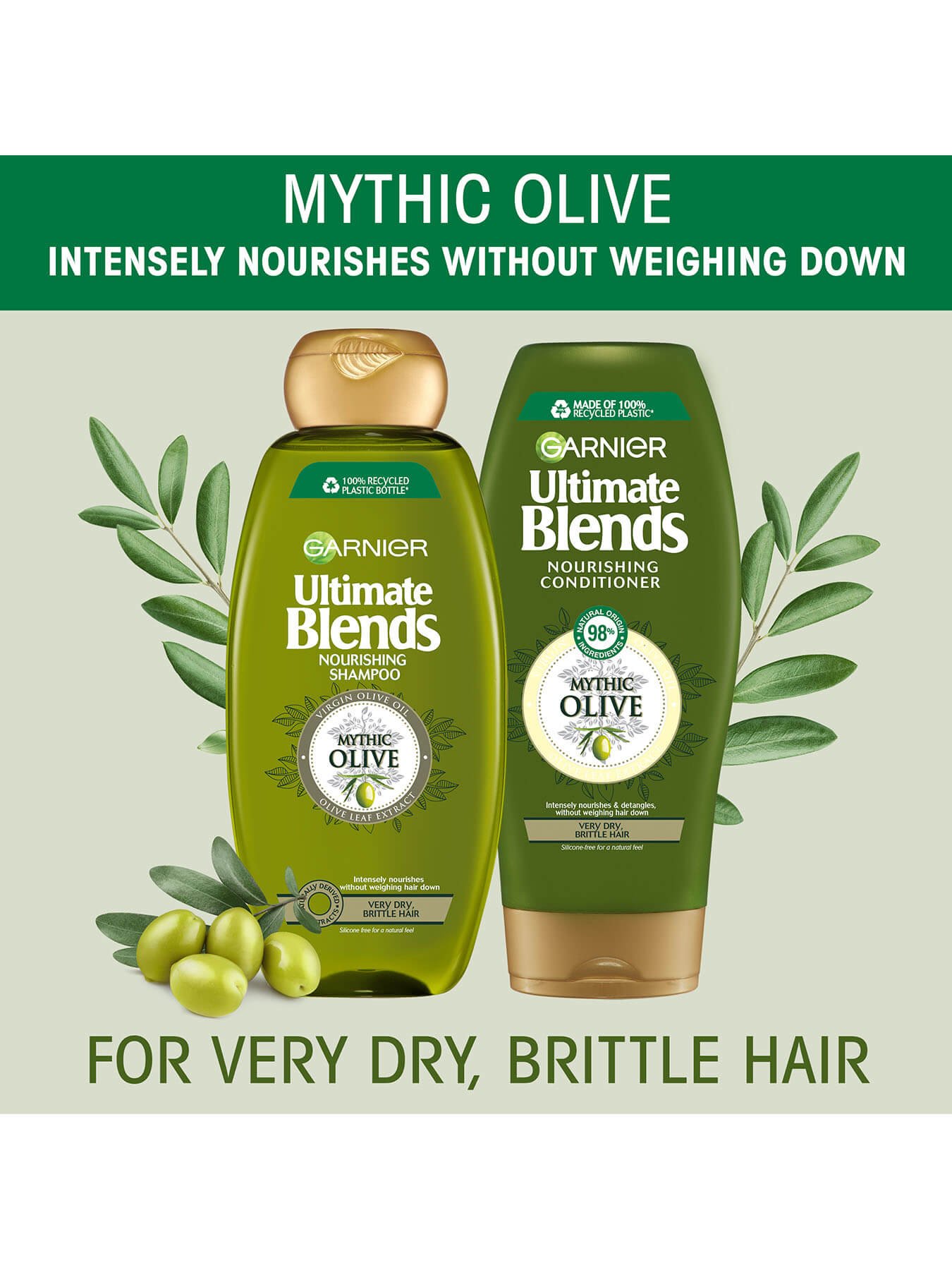 Mythic Olive Shampoo range